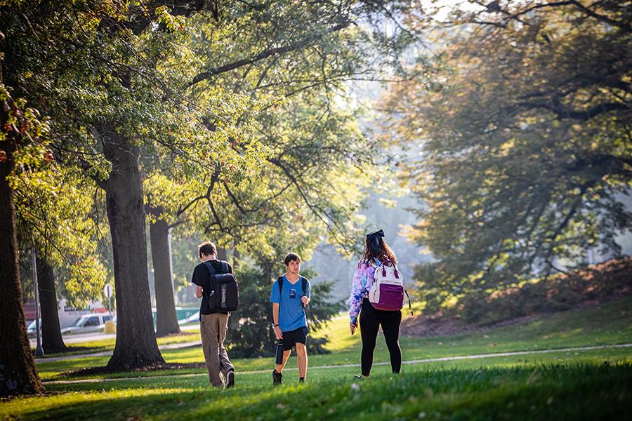 The Northwest campus was designated as the Missouri Arboretum in 1993. (Photo by Chandu Ravi Krishna/Northwest Missouri State University)